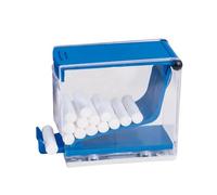 Distributeur de rouleaux dentaires | Distributeur de rouleaux de papier dentaire | Organisateur de dentiste transparent | Étui de support de cône pré-enroulé, récipient de cabinet dentaire pour