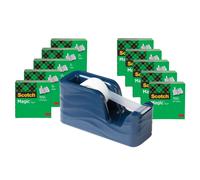 Distributeur de ruban adh sif Scotch Magic Tape C18, pack conomique