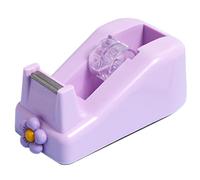 Distributeur de Ruban Adhésif de Bureau - Base Décor Fleur Antidérapante | Découpeur de ruban adhésif de bureau,Pour expéditions, transport, école, maison, scrapbooking, étudiants,