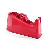 Distributeur de ruban adhésif pour dessus de table (convient 66 ou 33 m) - REF 0501R - Haut poids, grande qualité et durée (rouge)