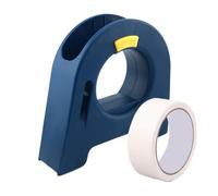 Distributeur de ruban adhésif - Support de bureau robuste pour rénovation, réparation, travaux manuels | Outil de coupe de base lestée pour bureau, salle de classe, peinture murale, entretien