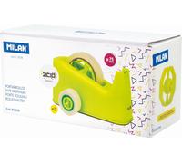 Distributeur de ruban double jaune acide