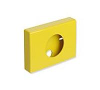 distributeur de sachets hygiéniques Hewi 477.06.75018 senfgelb , 143x103x27mm