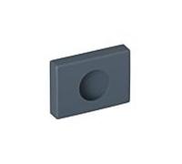 distributeur de sachets hygiéniques Hewi 477.06B75092 143x103x27mm, mat, gris anthracite