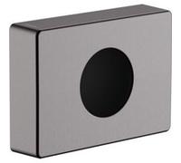 Distributeur de sachets hygiéniques noir chromé brossé Hansgrohe