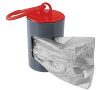 Distributeur de sacs à crotte et 2 rouleaux de 20 sacs chacun Fackelmann Coloré G