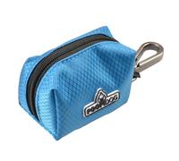 Distributeur de sacs à crottes en nylon Duvoplus Bleu 14x7x6 cm