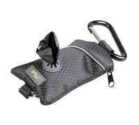 Distributeur de sacs à crottes polyester Duvoplus Noir 6x20x3 cm