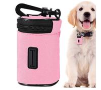 Distributeur de sacs à déchets pour animaux de compagnie | Distributeur de sacs pour chien, conteneur de friandises avec pour promenade, voyage, extérieur, parc, jardin, pot, pique-nique