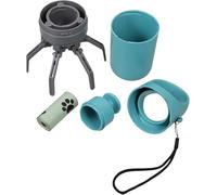 Distributeur de Sacs Intégré pour Chiens Ramasse Crottes Portable avec Pince à Déjections Canines à Six Griffes pour Chiens de Petite Moyenne et Lors des Promenades Extérieur,Sac à déjections Canines