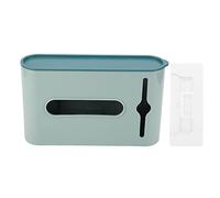 Distributeur de Sacs Plastique avec Fenêtre Visible, Grande Capacité, Couvercle Anti - poussière, Organisateur pour Cuisine et Chambre, Vert - Rangement Pratique, Design Durable, (Verte)