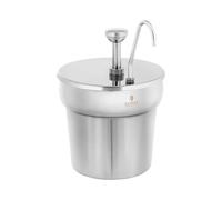 Distributeur de sauce - Acier inoxydable - 6,6 l - Royal Catering