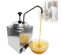 Distributeur de Sauce au Chocolat Chaud Professionnel, Distributeur Isotherme for Fromage 2/3/4 L, Chauffe-Sauce Chocolat 650 W for Restaurants, cafés et Food Trucks(Medium-3L)
