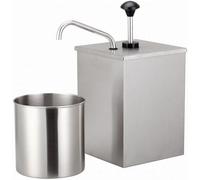 Distributeur de sauce avec réservoirs amovibles pour presser et distribuer facilement les liquides