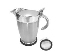 Distributeur de sauce, bec anti-goutte, récipient à large ouverture, porte-sirop isolé, bouteille à couvercle durable pour les réunions de famille, petits banquets, table de buffet, beurre, cuisine, r