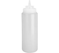 Distributeur de sauce professionnel à col large transparent 909 ml