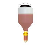 Distributeur de sauce suspendu - 3,5 L - Rechargeable - Étanche - Préparation des repas et utilisation commerciale - Pour restaurant, hôtel, magasin de nouilles, hamburger, poulet frit, distributeur