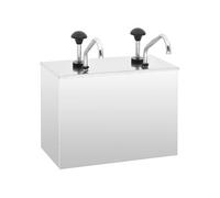 Distributeur de sauces Acier inoxydable 2 x 3,5 L