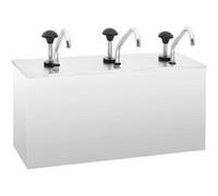 Vidaxl Distributeur De Sauces Acier Inoxydable 3 X 3,5 L