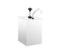 Distributeur de Sauces Condiment Liquide Mayonnaise Ketchup Sauce de Soja Cuisine Restaurant Hôtel Commercial Acier Inoxydable 3,5 L