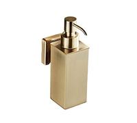 Distributeur de savon 300 ml mural distributeur de savon cuisine salle de bains carrée en acier inoxydable pompe à main shampooing douche gel bouteille bouteille lotion bouteille pompe distributeur sa