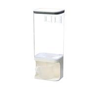 Distributeur De Savon À Lessive Liquide | Stockage Pour Sels De Bain Grains Et Produits Secs - Bouchon Étanche en Silicone et Distributeur d'Adoucissant,Pour Maison Salle de Bain Buanderie Lavage