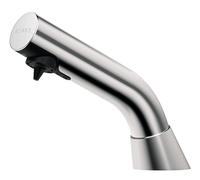 Distributeur De Savon à Poser Delabie BINOPTIC électronique, sur vasque, secteur 105 mm Satiné 512021S