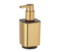 Wenko Distributeur de savon Auron doré pour savon liquide 0,3 l
