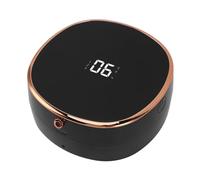 Distributeur de Savon Automatique, 280ML Distributeur de Savon avec Capteur Infrarouge, Mura Distributeur, 3 Vitesses, Étanche IPX5, Adapté à la Cuisine, Salle de Bain (Noir)