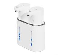 Distributeur de savon automatique à double tête 800 ml Support mural sans contact (C)