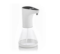 InnovaGoods – Distributeur automatique de savon – Capteur, design moderne, 5 niveaux, LED, Blanc
