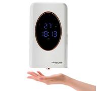 Distributeur de savon automatique avec capteur LED et paramètres de mousse réglables pour une hygiène mains libres dans la cuisine et la salle de bain