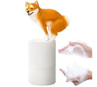 Distributeur de Savon Automatique,Distributeur de Mousse à Savon Automatique pour Chien sans Contact | Accessoire de Salle de Bains Alimenté par Piles pour Adulte Enfant Décoration Maison