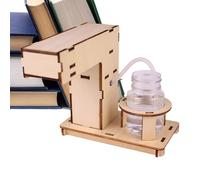 Distributeur de Savon Automatique - Kit Distributeur de Savon en Bois sans Contact | Modèle Invention Jouet Assemblage DIY - par -Te pour étudiants, Cuisine, Salle de Bain, Jardin d' et Adultes