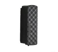 Distributeur de savon automatique mural à 3 compartiments 500 ml chacun pour savon liquide, gel douche, détergent, récipient à usage domestique commercial, anti-fuite 23 x 10 x 7 cm (A)
