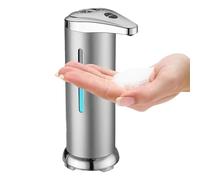 Distributeur de savon automatique - Pompe à savon électrique intelligente murale | Dispeinser à main sans touche à batterie | Distributeur de savon adapté à l'utilisation de la salle de bain et de la