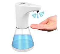 Distributeur de savon automatique - PR-530 - Blanc - 480 ml - Sans contact - 5 niveaux de régulation