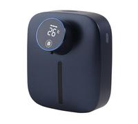 Distributeur de savon automatique, rechargeable, sans contact, mural avec affichage de la température, distributeur de désinfectant pour les mains pour salle de bain, cuisine, bureau, école, hôtel