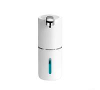Distributeur de savon automatique réglable à induction avec technologie de capteur intelligent pour une hygiène sans contact dans la cuisine ou la salle de bain (mousse) 380 ml