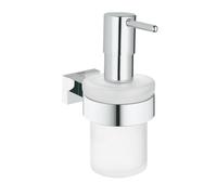 Grohe Essentials Cube Seifenspender 40756001 chromé , avec Halter