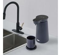 distributeur de savon de 500 ml, distributeur automatique de savon sans contact avec batterie et écran LED