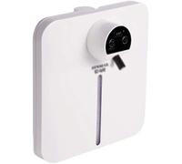 Distributeur de Savon de Cuisine Distributeur Automatique De Savon À Capteur, Douche Mural Ou Comptoir, Alimenté par Batterie École/hôtel/hôtel Salle Bain/ménage Huile de Massage(White-The Foam)