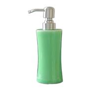 Distributeur de Savon de Cuisine Distributeur De Pompe À Savon Liquide en Céramique, Moderne, Vaisselle Rechargeable Huile de Massage(Grün)