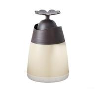 Distributeur de savon de cuisine pour libération automatique de détergent avec fonctionnement à une main et sortie contrôlée à petit trou (café)