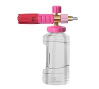Distributeur de savon de lavage de voiture de 1 L avec connecteur rapide de 6,35 mm - Canons à mousse à large ouverture - Buse à orifice de 1,1 mm - Cannons à mousse épaisse pour nettoyeur haute