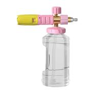 Distributeur de savon de lavage de voiture de 1 L, connecteur rapide de 6,35 mm, canons à mousse à large ouverture, buse à orifice de 1,1 mm, canon à neige épais