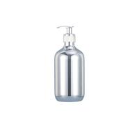 Distributeur de Savon de Salle de Bain de 500 ML, Rechargeable, for Lotion, shampoing, Gel Douche, Distributeur de Voyage Portable, Bouteille à Pompe de Bain Vide(Gray)