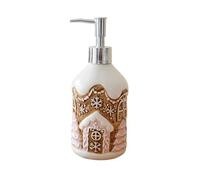 Distributeur de savon de salle de bain de Noël | Réservoir liquide rechargeable | Distributeur de savon liquide pour décoration de Noël, pour les fêtes, la maison, la cuisine, les vacances, la douche