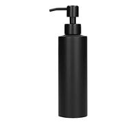Distributeur de Savon de Salle de Bain Noir, Distributeur de Lotion Liquide pour Les Mains en Acier Inoxydable, Bouteille de Lotion Décorative, Distributeur de Savon pour Les