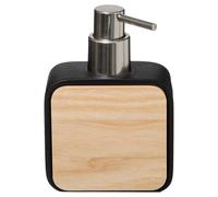 Distributeur de Savon Design "Natureo" 14cm Noir